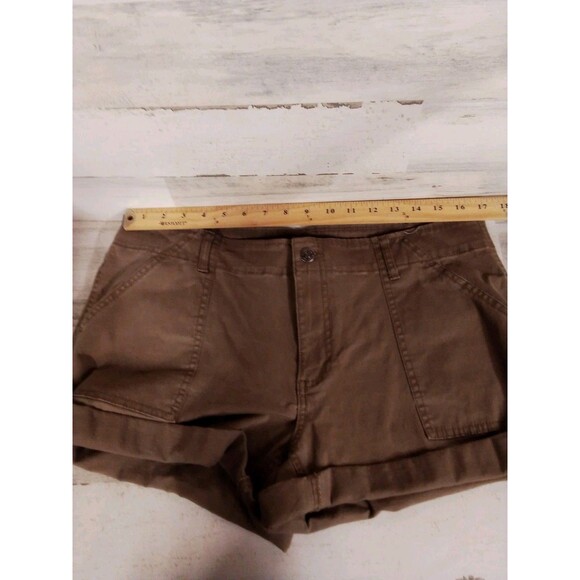Women's Magellan‎ Brown Shorts Adjustable Length Size 16 - Picture 16 of 16